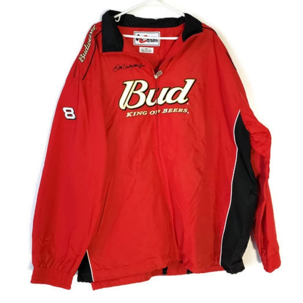 Budweiser Nascar red Dale Earnhardt Jr. Jacket
